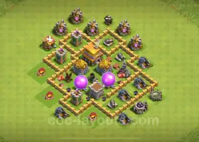 Liên kết lai & sao chép cơ sở canh tác TH5 tối đa - Clash of Clans 2024 #7029