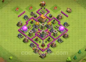 Top Anti 3 Stars Base TH6 - Bästa layouterna för 2024 #7040