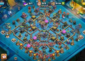 Top Town Hall 18 Base -6zsov Layout for CWL #57138