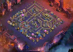 Best Town Hall 18 Trophy Base - 7fulk Layout #57140