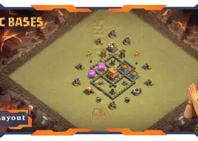 Top TH4 Max Defense Bases for War #57349