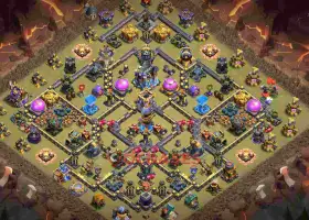 Top Town Hall 18 Trophy Base – Layout bcnrn #57354