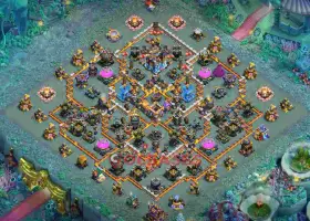 Best Town Hall 18 War Base Layout mpr8n #57363