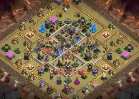 Top Town Hall 18 War Base Layout 280fk #57365