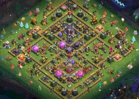 Town Hall 15 Trophy Base - stow9 Layout #57370