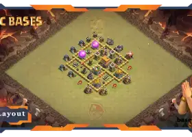 Top TH5 War Base with Anti 3-Star Layout #57373