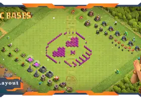 Top TH6 Troll Base Layouts with Link #57392