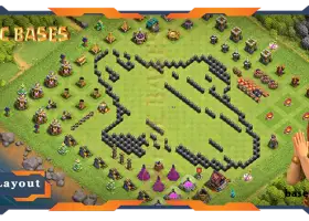Top TH8 Troll Base with Funny Layout & Link #57417