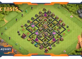 Top Town Hall 8 Base Layouts with Links #57418