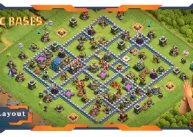 Latest Top Farming TH12 Base Layouts #57464