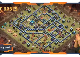 Best TH13 Base Layouts with Links #57475