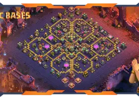 Top TH14 War Base with Anti-AirElectro #57492