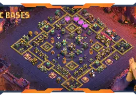Top TH14 War Base Anti 3 Star & Anti AirElectro #57495