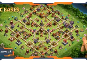 Top TH16 Base with Anti 3 Star Defense #57536
