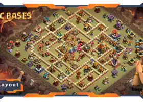 Top TH16 War Base with Anti Everything Layout