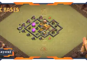 Top War Base TH4 Max Levels with Link #57572