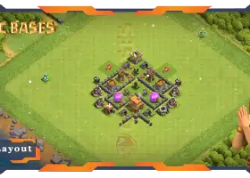 Top Max Level TH4 Farming Base Layout #57581