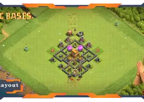 Top TH4 Max Level Farming Base Layouts #57591