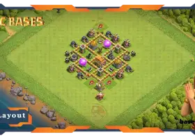 Top TH5 Farming Base with Anti Everything Design #57603