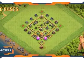 Top TH5 Anti 3 Star Defense Layout #57605