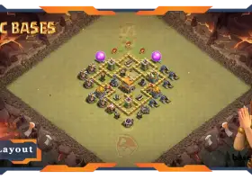 Top TH5 Base with Anti 3 Star Layout #57607