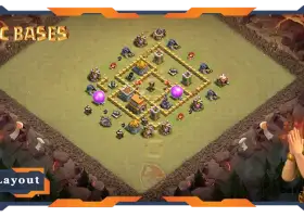 Top TH5 War Base with Anti 3 Star & Air Defense #57616