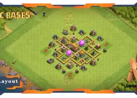 Top TH5 Farming Base with Anti Everything Layout #57623