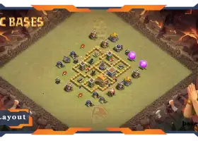 Top TH5 War Base with Anti-Everything Defense #57624