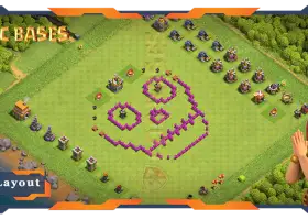 Top TH6 Max Troll Base with Link #57632