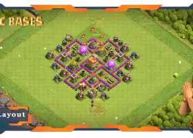 Top TH6 Farming Base with Anti-Air Strategy #57634