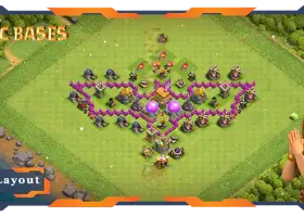 Top TH6 Max Level Troll Base Layout #57649