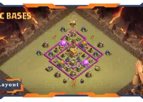 Best TH6 War Base Anti 2 Star Layout #57653