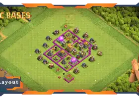 Top TH6 Farming Base with Link #57664
