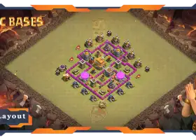Top TH6 War Base with Anti-Everything Layout #57683