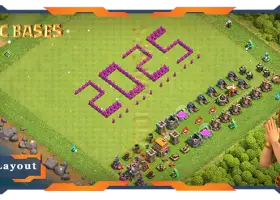 Top Troll TH6 Base with Funny Layout #57686