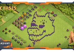 Top Troll TH7 Base with Funny Layout & Link #57690