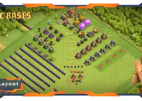 Top Troll TH7 Base with Funny Layout #57695