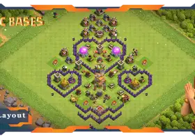 Top TH7 Max Level Troll Base Layout #57704