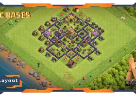 Top TH7 Anti 2 Star Base with Link #57730