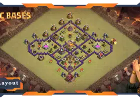 Top War Base TH7 with Link - Hybrid Layout #57734