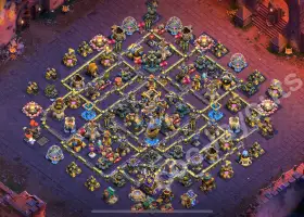 Top TH18 Anti 2 Stars War Base 2025 #57742